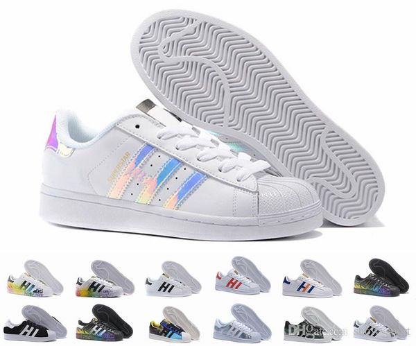 superstars original white hologram iridescent junior ultra gold superstars sneakers originals super star women men sport running shoes 36-45
superstars original white hologram iridescent junior ultra gold superstars sneakers originals super star women men sport running shoes 36-45