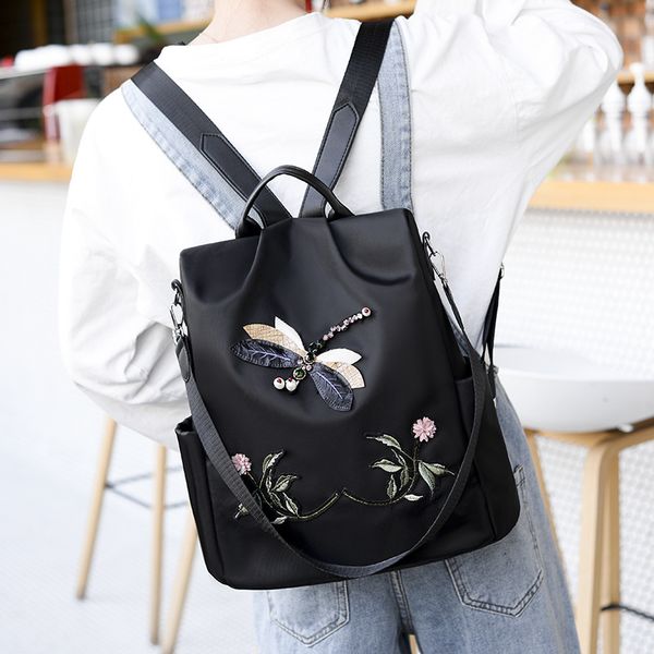 new wave fashion personality backpack personality oxford cloth waterproof large-capacity travel bag student bag
new wave fashion personality backpack personality oxford cloth waterproof large-capacity travel bag student bag