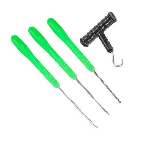 4 in 1 fishing carp fishing baiting rig tool set bait needle drill knot puller stringer and driller
4 in 1 fishing carp fishing baiting rig tool set bait needle drill knot puller stringer and driller
