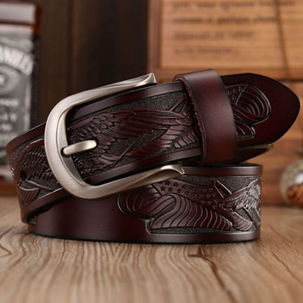 new men's leather belt casual jeans joker retro leather belt korean version of trendy men's, Black;brown
new men's leather belt casual jeans joker retro leather belt korean version of trendy men's, Black;brown