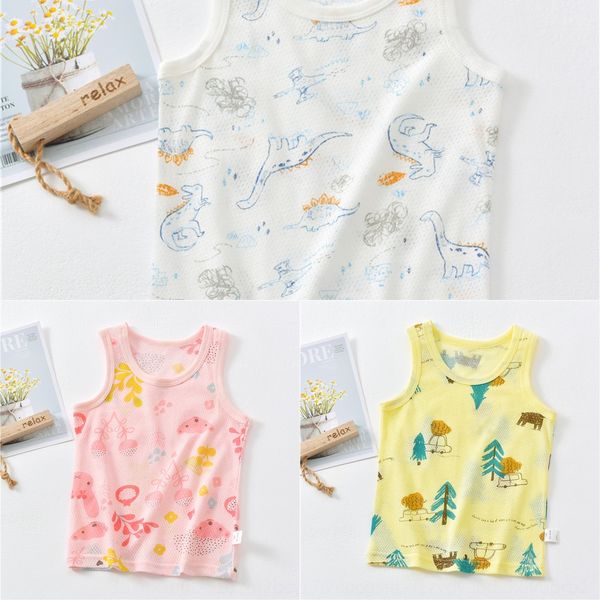 2020 children's thin breathable boys' and girls' mesh cotton printed vest children's vest, Blue
2020 children's thin breathable boys' and girls' mesh cotton printed vest children's vest, Blue