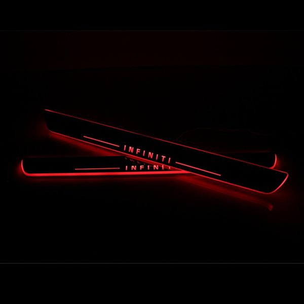 for infiniti g25 g37 2010 - 2013 acrylic moving led welcome pedal car scuff plate pedal door sill pathway light
for infiniti g25 g37 2010 - 2013 acrylic moving led welcome pedal car scuff plate pedal door sill pathway light