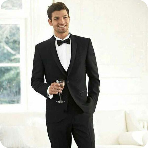men's suits & blazers black wedding coat man blazer grooms tuxedos slim fit terno masculino 3piece (jacket+trousers+vest), White;black
men's suits & blazers black wedding coat man blazer grooms tuxedos slim fit terno masculino 3piece (jacket+trousers+vest), White;black