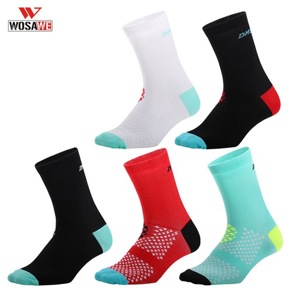 wosawe cycling socks anti-slip breathable knee-high sports socks professional brand road bicycle racing running football, Black
wosawe cycling socks anti-slip breathable knee-high sports socks professional brand road bicycle racing running football, Black