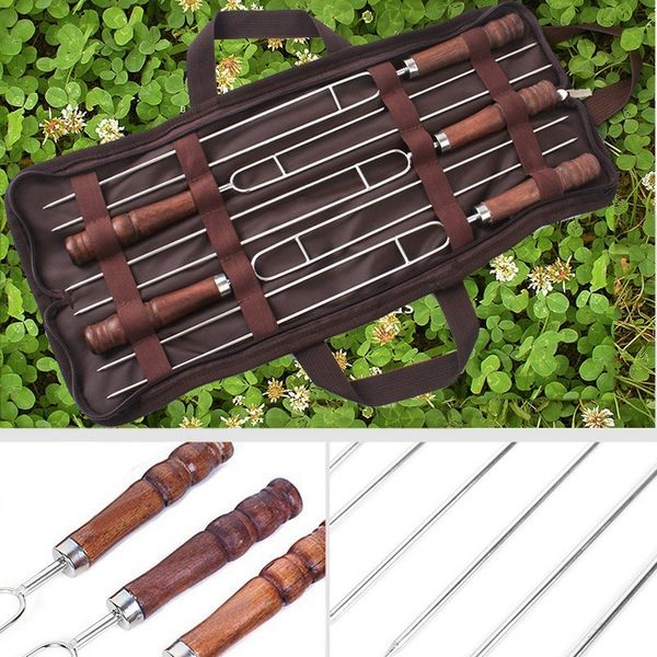 outdoor home kitchen bbq grilled stainless steel grilled wood handle u-baked pin picnic bbq meat fork 5 piece set bbq tools accessories
outdoor home kitchen bbq grilled stainless steel grilled wood handle u-baked pin picnic bbq meat fork 5 piece set bbq tools accessories