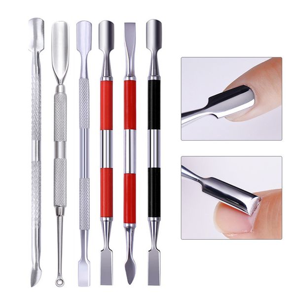 dual-end cuticle pusher remover stainless steel dead skin remover professional nail art diy design tools
dual-end cuticle pusher remover stainless steel dead skin remover professional nail art diy design tools