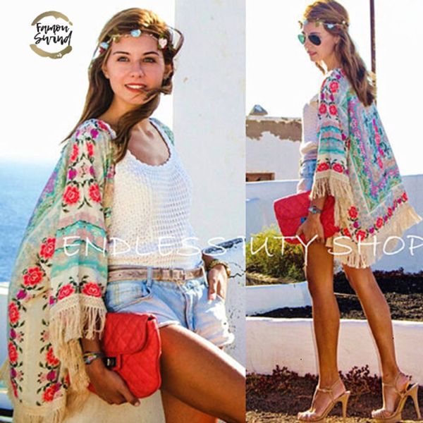 ladies women summer new boho hippie tassels shawl floral kimono loose blouse cape cardigan drop shipping good quality, White
ladies women summer new boho hippie tassels shawl floral kimono loose blouse cape cardigan drop shipping good quality, White