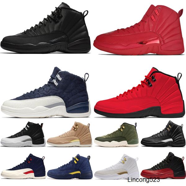 new 12s winterized wntr gym red michigan mens basketball shoes the master flu game taxi 12 men sport sneakers designer trainers shoe us 7-13, Black
new 12s winterized wntr gym red michigan mens basketball shoes the master flu game taxi 12 men sport sneakers designer trainers shoe us 7-13, Black