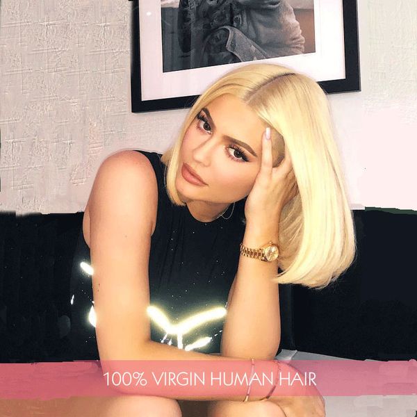 full lace human hair wig bob blonde 613 color brazilian virgin hair 130%150% density pre plucked hairline lace front wig bleached knots, Black;brown
full lace human hair wig bob blonde 613 color brazilian virgin hair 130%150% density pre plucked hairline lace front wig bleached knots, Black;brown