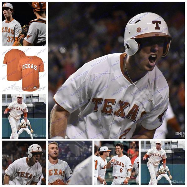 NCAA Texas Longhorns Custom College Бейсбол Персонализированные Любое число Имя № 2 Коди Клеменс 1 Дэвид Гамильтон Белый Оранжевый Кремовый Серый Джерси
NCAA Texas Longhorns Custom College Бейсбол Персонализированные Любое число Имя № 2 Коди Клеменс 1 Дэвид Гамильтон Белый Оранжевый Кремовый Серый Джерси