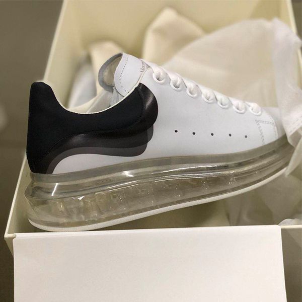 luxury platform sneakers man designers oversized shoes air cushion leather sneakers white rubber lace-up trainers big size, Black
luxury platform sneakers man designers oversized shoes air cushion leather sneakers white rubber lace-up trainers big size, Black