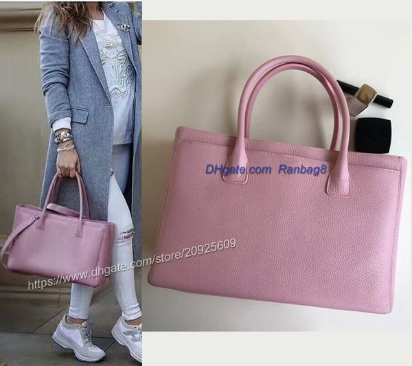 2020 7a quality women's classic cerf tote 34cm pink genuine leather shoulder bag brand fashion large shopping handbags
2020 7a quality women's classic cerf tote 34cm pink genuine leather shoulder bag brand fashion large shopping handbags