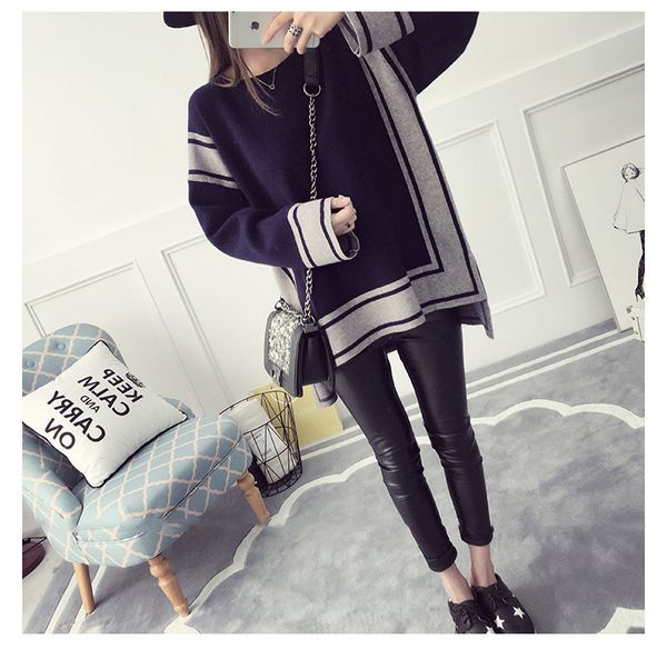 autumn and winter maternity clothing new fashion maternity sweater dress pregnancy wear loose knit pregnant women sweater coat, White
autumn and winter maternity clothing new fashion maternity sweater dress pregnancy wear loose knit pregnant women sweater coat, White
