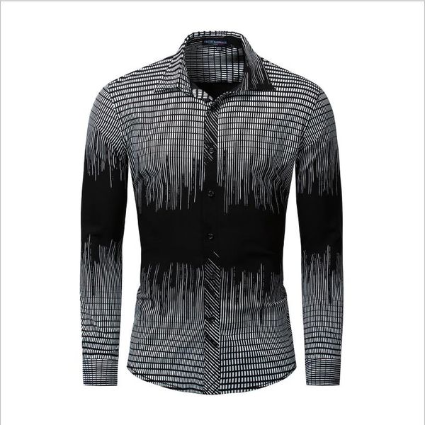 new large size men's casual pure cotton long sleeve plaid shirt male's casual elastic shirt, White;black
new large size men's casual pure cotton long sleeve plaid shirt male's casual elastic shirt, White;black