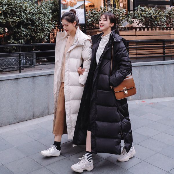 long down cotton coat women clothing loose oversize warm winter jacket parkas thicken padded student hooded ladies coats q2001, Black
long down cotton coat women clothing loose oversize warm winter jacket parkas thicken padded student hooded ladies coats q2001, Black