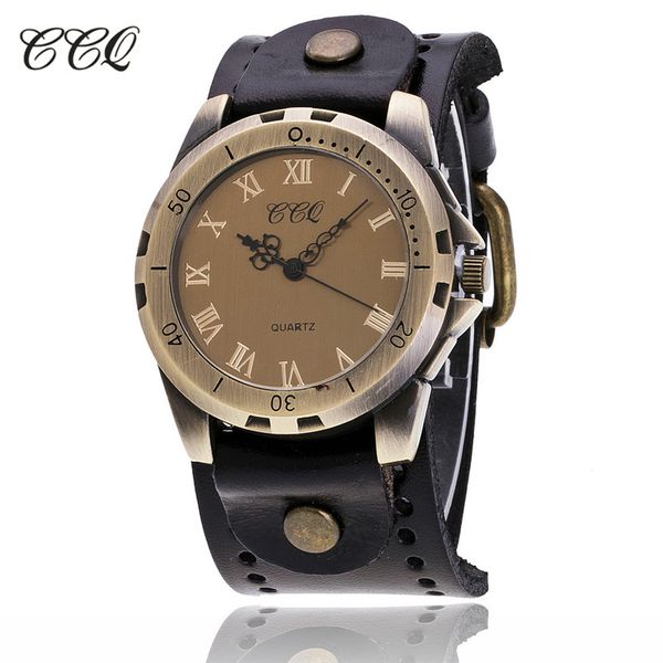 ccq brand vintage reloj hombre cow leather men wristwatch casual luxury roman number analog quartz watch relogio masculino c20, Slivery;brown
ccq brand vintage reloj hombre cow leather men wristwatch casual luxury roman number analog quartz watch relogio masculino c20, Slivery;brown