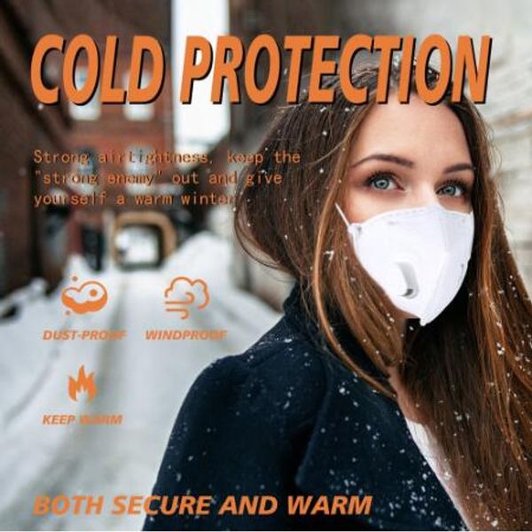 n95 anti-fog ffp3 взрослые дети вертикальная складная нетканая клапанная пылезащитная маска pm 2.5 респираторная маска для рта с клапаном ма