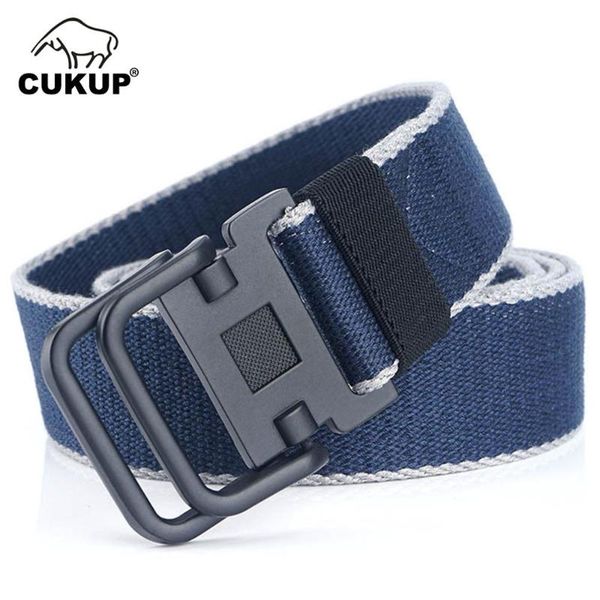 cukup men's 2020 new brand design double ring buckle belt man quality canvas nylon waistband casual belts for men cbck140, Black;brown
cukup men's 2020 new brand design double ring buckle belt man quality canvas nylon waistband casual belts for men cbck140, Black;brown