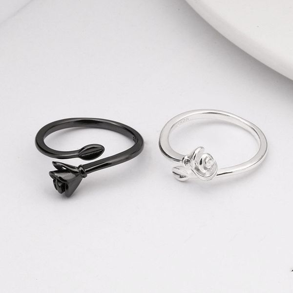 charm black rose rings for women jewelry fashion lady 925 sterling silver ring female bride wedding party accessories girl gift, Slivery;golden
charm black rose rings for women jewelry fashion lady 925 sterling silver ring female bride wedding party accessories girl gift, Slivery;golden