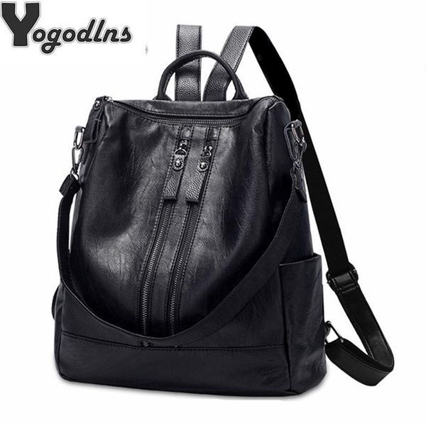 pu leather backpack for women zipper backpack student school bag for teenager girls large casual travel bags mochila feminina
pu leather backpack for women zipper backpack student school bag for teenager girls large casual travel bags mochila feminina