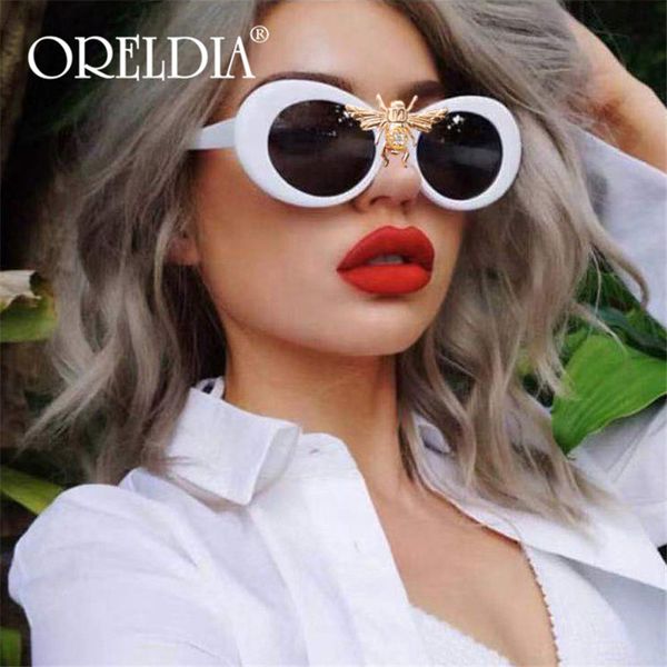 2020 retro brand small bee oval sunglasses women designer vintage ladies trendy cat eye sunglasses bee uv400 gafas de sol, Blue
2020 retro brand small bee oval sunglasses women designer vintage ladies trendy cat eye sunglasses bee uv400 gafas de sol, Blue