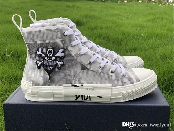 2020 b23 high-sneaker technical fabric oblique platform casual shoes mens 19ss white black calfskin canvas shoes with box
2020 b23 high-sneaker technical fabric oblique platform casual shoes mens 19ss white black calfskin canvas shoes with box
