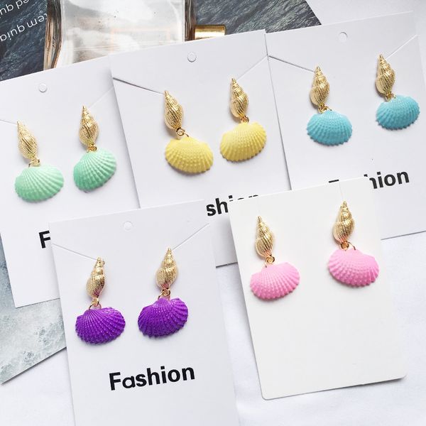 beilan green/yellow/blue/purple/pink painting natural shell stud earrings for women bohemia beho earrings summer jewelry yea306, Golden;silver
beilan green/yellow/blue/purple/pink painting natural shell stud earrings for women bohemia beho earrings summer jewelry yea306, Golden;silver