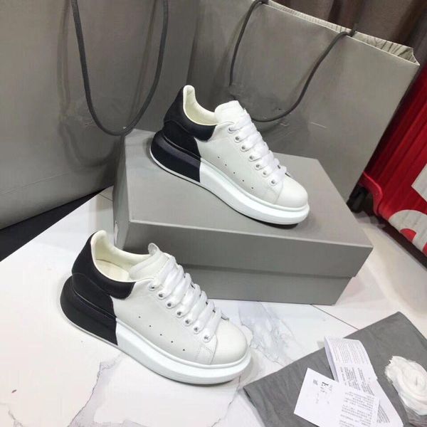 ladies designer trainers autumn new small white shoes female sponge cake sports shoes korean leather mens designer runners, Black 
ladies designer trainers autumn new small white shoes female sponge cake sports shoes korean leather mens designer runners, Black