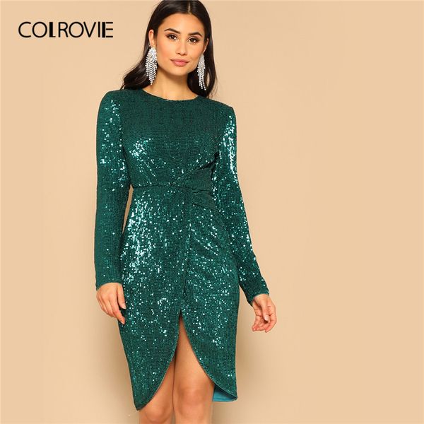 colrovie green twist талии тюльпан хем пришивания платье партии женщины 2019 весна длинные рукава элегантный bodycon платье sexy midi платье, Black;pink
colrovie green twist талии тюльпан хем пришивания платье партии женщины 2019 весна длинные рукава элегантный bodycon платье sexy midi платье, Black;pink