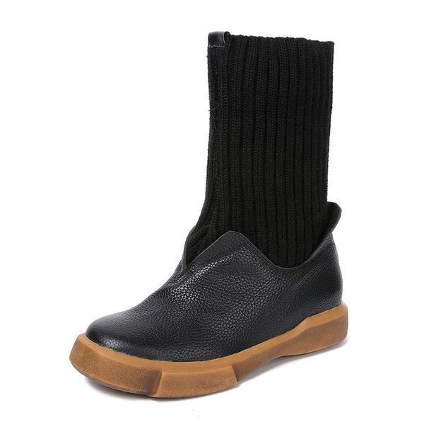 swonco knitting sock winter boots women warm shoes platform 2019 new female ankle snow boots for women platform winter shoes, Black
swonco knitting sock winter boots women warm shoes platform 2019 new female ankle snow boots for women platform winter shoes, Black
