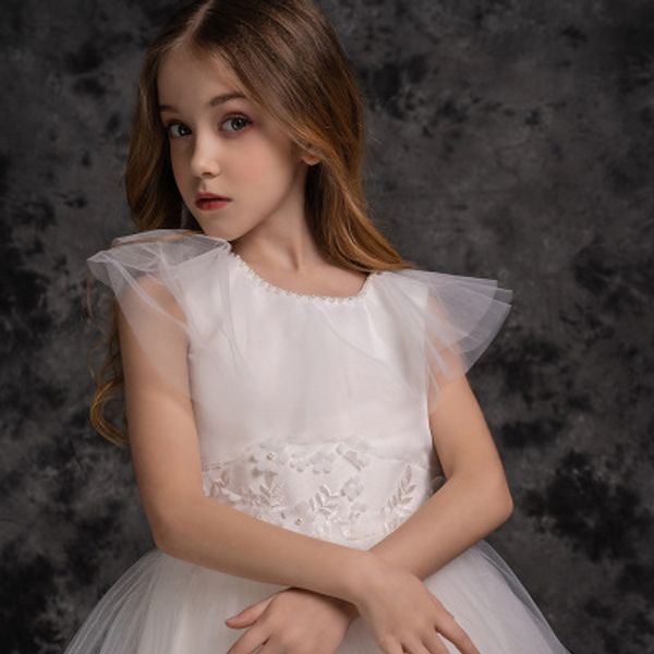 2020 new long style cascade jacket embroidery belt simple good-looking fashion handiwork flower peng peng skirt host girls piano performance, White;blue
2020 new long style cascade jacket embroidery belt simple good-looking fashion handiwork flower peng peng skirt host girls piano performance, White;blue