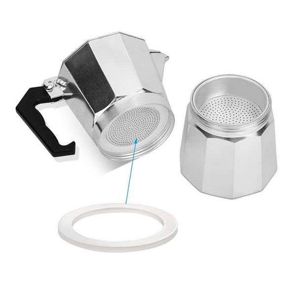 white flexible washer gasket ring for moka pot silicone seal espresso hg4840-hg4843 coffee pots
white flexible washer gasket ring for moka pot silicone seal espresso hg4840-hg4843 coffee pots
