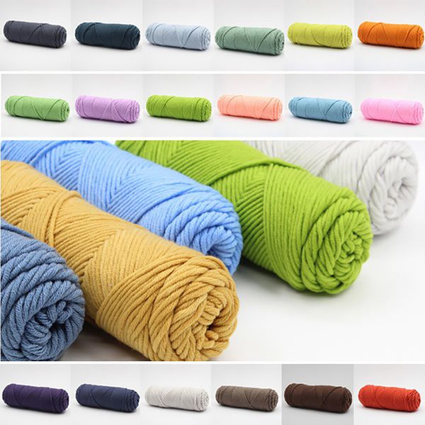 100g chunky wool roving scarf knit wool yarn thickness warm hat household crochet yarn lana knitting cotton yarn lanas wolle, Black;white
100g chunky wool roving scarf knit wool yarn thickness warm hat household crochet yarn lana knitting cotton yarn lanas wolle, Black;white