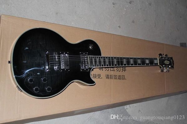 ГОРЯЧАЯ оптовая Высочайшее качество черный LP G CUSTOM гитара с серебряной гитары Electric
ГОРЯЧАЯ оптовая Высочайшее качество черный LP G CUSTOM гитара с серебряной гитары Electric