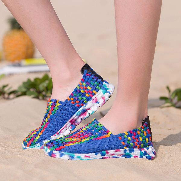 dropshipping women shoes summer flats female loafers women casual flat woven shoe brethable sneakers slip on colorful shoes, Black
dropshipping women shoes summer flats female loafers women casual flat woven shoe brethable sneakers slip on colorful shoes, Black