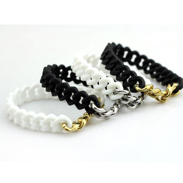 titanium steel wristband fashion twist bracelet casual style titanium steel&silicone wrist band bracelet, Golden;silver
titanium steel wristband fashion twist bracelet casual style titanium steel&silicone wrist band bracelet, Golden;silver