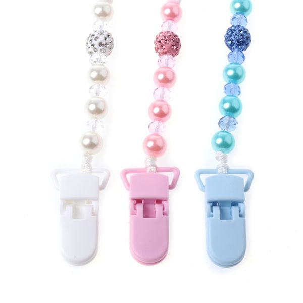 baby nipple chain anti drop clip handmade crystal strap soother pacifier holder 19qf
baby nipple chain anti drop clip handmade crystal strap soother pacifier holder 19qf