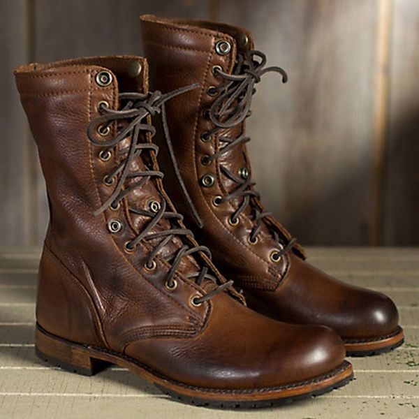 fashion men motorcycle boots cool rivet combat army men boots punk goth biker men pu shoes, Black
fashion men motorcycle boots cool rivet combat army men boots punk goth biker men pu shoes, Black