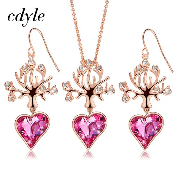 cdyle parrure bijoux femme plant jewelry embellished with crystals necklace and earing set rose gold jewelry gift, Silver
cdyle parrure bijoux femme plant jewelry embellished with crystals necklace and earing set rose gold jewelry gift, Silver