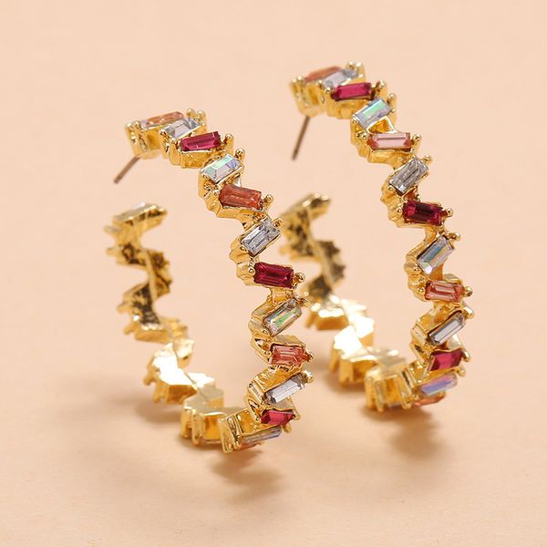 fashion trend personality creative circle earrings retro super fairy exquisite design sense color diamond irregular earrings, Golden;silver
fashion trend personality creative circle earrings retro super fairy exquisite design sense color diamond irregular earrings, Golden;silver