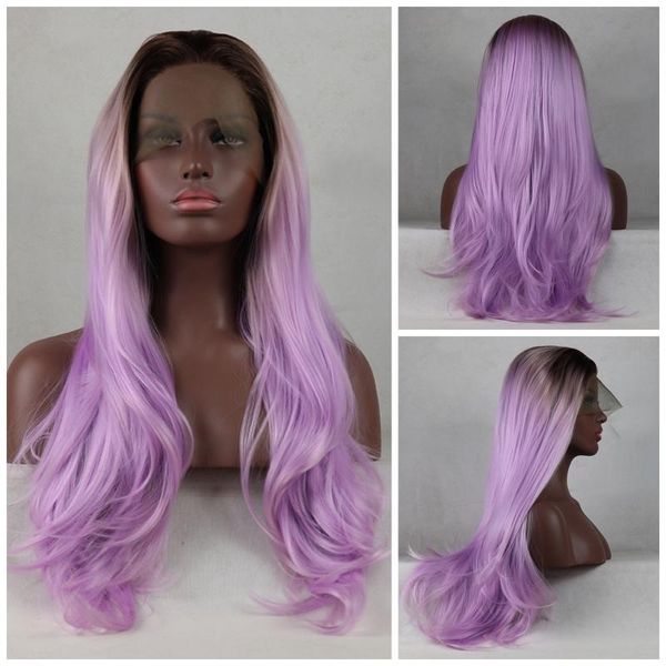 synthetic hair long wave wigs high temperature fiber ombre purple synthetic 13Ã4lace front wig for women, Black
synthetic hair long wave wigs high temperature fiber ombre purple synthetic 13Ã4lace front wig for women, Black