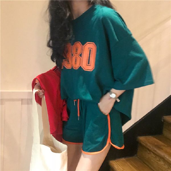 girl's leisure sports suit women's large size all-match western style clothes loose outer wear two-piece running suit, Black;blue
girl's leisure sports suit women's large size all-match western style clothes loose outer wear two-piece running suit, Black;blue