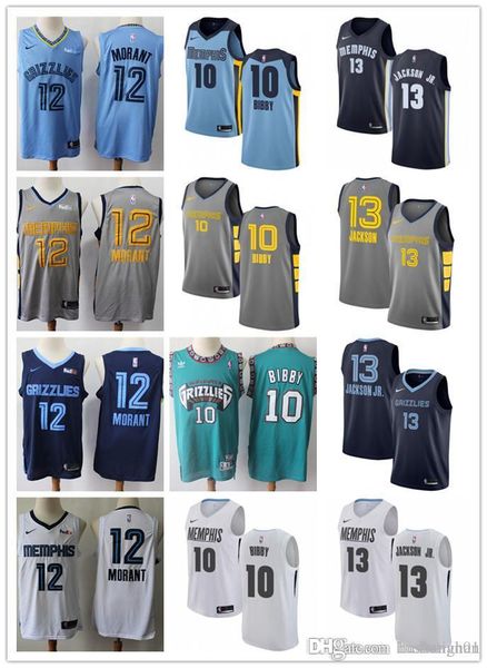 mens womens youth memphis grizzlies nba 12 ja morant 10 mike bibby 13 jaren jackson grey blue green white navy basketball jerseys, Black
mens womens youth memphis grizzlies nba 12 ja morant 10 mike bibby 13 jaren jackson grey blue green white navy basketball jerseys, Black