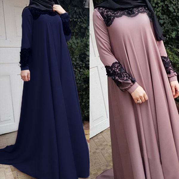 wepbel the new arab women muslim dress long sleeve plus size loose abaya fashion casual applique big swing islamic clother, Black;gray
wepbel the new arab women muslim dress long sleeve plus size loose abaya fashion casual applique big swing islamic clother, Black;gray