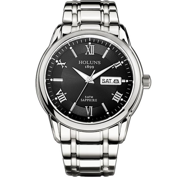 holuns relogio masculino full stainless steel men automatic watch brand luxury 5atm waterproof super luminous dropshipping, Slivery;brown
holuns relogio masculino full stainless steel men automatic watch brand luxury 5atm waterproof super luminous dropshipping, Slivery;brown