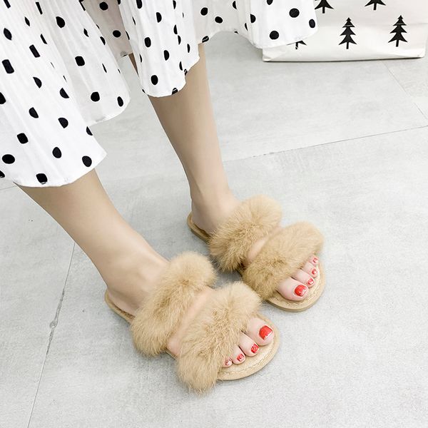 monerffi 3 colors hair slippers women fur home fluffy sliders plush furry autumn flats sweet ladies shoes size 2019, Black
monerffi 3 colors hair slippers women fur home fluffy sliders plush furry autumn flats sweet ladies shoes size 2019, Black