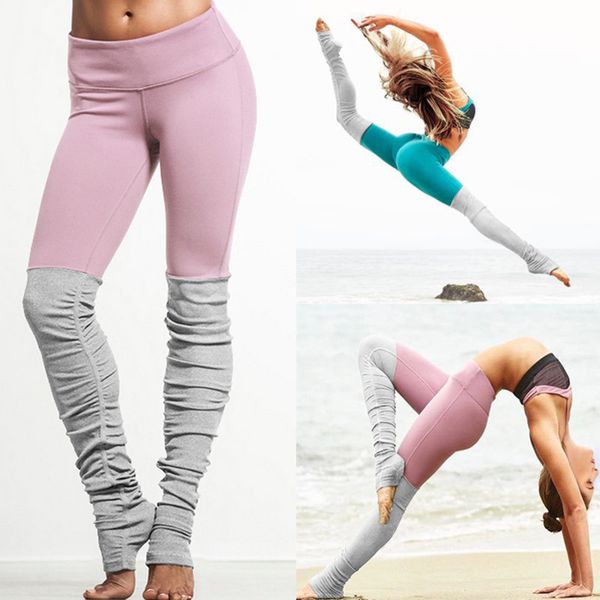new yoga pants women sport leggings push up gym fitness running tights femme patchwork high stretch elastic sportswear, White;red
new yoga pants women sport leggings push up gym fitness running tights femme patchwork high stretch elastic sportswear, White;red
