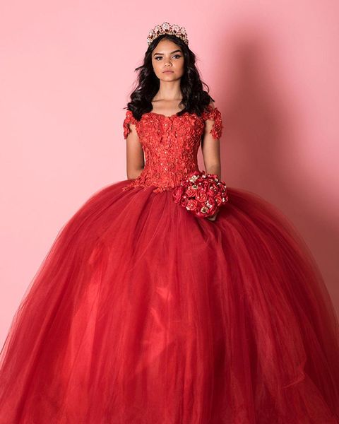 2020 red beaded ball gown evening dresses sweetheart off shoulder sweet 16 dress floor length 3d flowers beading masquerade gowns, Black;red
2020 red beaded ball gown evening dresses sweetheart off shoulder sweet 16 dress floor length 3d flowers beading masquerade gowns, Black;red