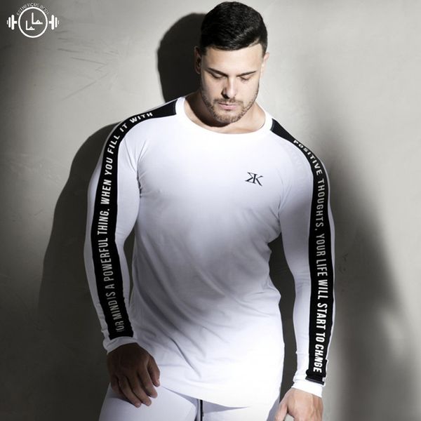 new sports mens workout shirts long sleeve running t-shirts gym cotton elastic sportswear men plus size printing t-shirt
new sports mens workout shirts long sleeve running t-shirts gym cotton elastic sportswear men plus size printing t-shirt