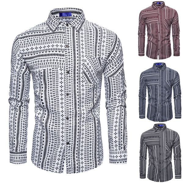 men camisas hombre manga larga de vestir blancas splicing printed business leisure retro long-sleeved shirt blouse#g3, White;black
men camisas hombre manga larga de vestir blancas splicing printed business leisure retro long-sleeved shirt blouse#g3, White;black